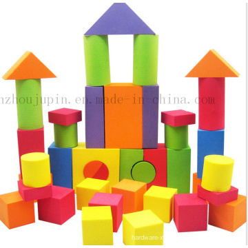 Custom EVA Children Kids Puzzle Construction Building Block Toy